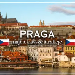 Praga, najciekawsze atrakcje. Idealna wycieczka do Pragi z Wrocławia na 3 dni. Widok na zamek i miasto.